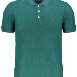 GIAN MARCO VENTURI POLO MANICHE CORTE UOMO VERDE