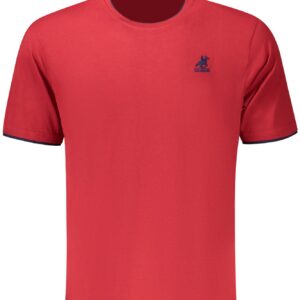 U.S. GRAND T-SHIRT MANICHE CORTE UOMO ROSSO