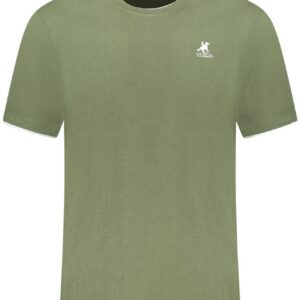 U.S. GRAND T-SHIRT MANICHE CORTE UOMO VERDE