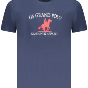 U.S. GRAND T-SHIRT MANICHE CORTE UOMO BLU