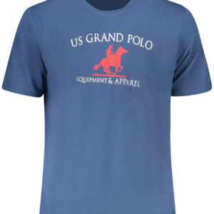U.S. GRAND T-SHIRT MANICHE CORTE UOMO BLU
