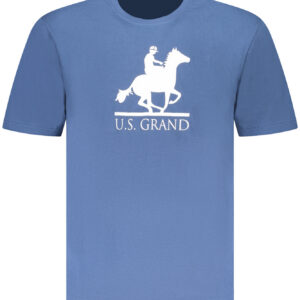 U.S. GRAND T-SHIRT MANICHE CORTE UOMO BLU