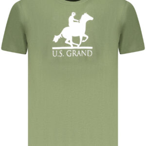 U.S. GRAND T-SHIRT MANICHE CORTE UOMO VERDE
