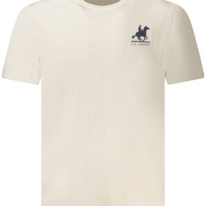 U.S. GRAND T-SHIRT MANICHE CORTE UOMO BEIGE