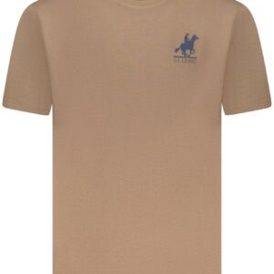U.S. GRAND T-SHIRT MANICHE CORTE UOMO MARRONE