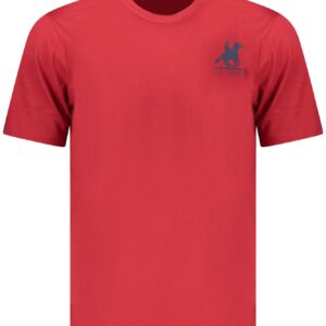 U.S. GRAND T-SHIRT MANICHE CORTE UOMO ROSSO