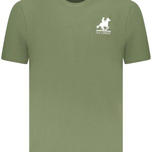 U.S. GRAND T-SHIRT MANICHE CORTE UOMO VERDE
