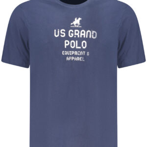 U.S. GRAND T-SHIRT MANICHE CORTE UOMO BLU