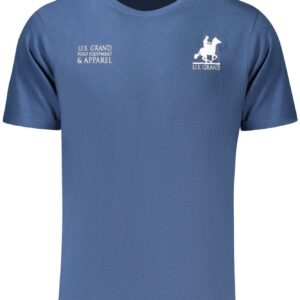 U.S. GRAND T-SHIRT MANICHE CORTE UOMO BLU