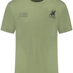 U.S. GRAND T-SHIRT MANICHE CORTE UOMO VERDE