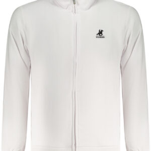 U.S. GRAND FELPA CON ZIP UOMO BIANCO