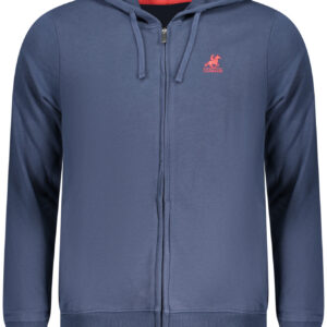 U.S. GRAND FELPA CON ZIP UOMO BLU
