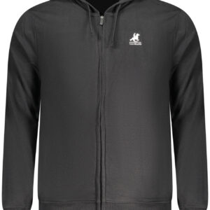 U.S. GRAND FELPA CON ZIP UOMO NERO
