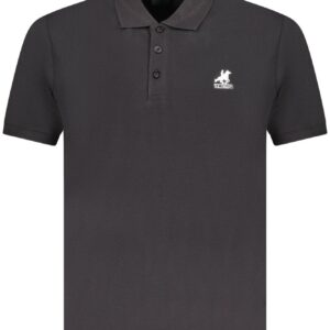 U.S. GRAND POLO MANICHE CORTE UOMO NERO