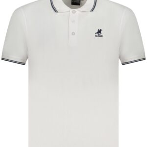 U.S. GRAND POLO MANICHE CORTE UOMO BIANCO