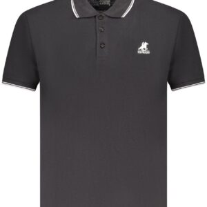 U.S. GRAND POLO MANICHE CORTE UOMO NERO