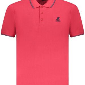 U.S. GRAND POLO MANICHE CORTE UOMO ROSSO