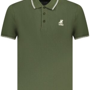 U.S. GRAND POLO MANICHE CORTE UOMO VERDE