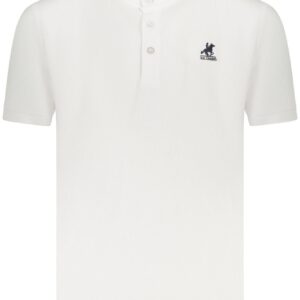 U.S. GRAND POLO MANICHE CORTE UOMO BIANCO