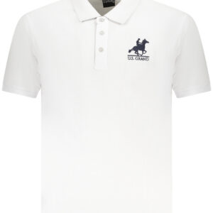 U.S. GRAND POLO MANICHE CORTE UOMO BIANCO