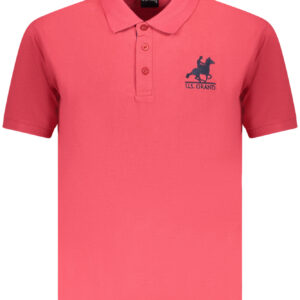 U.S. GRAND POLO MANICHE CORTE UOMO ROSSO