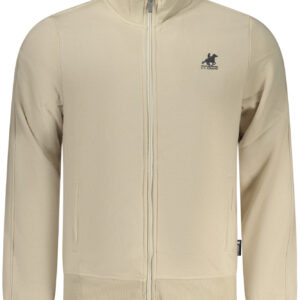 U.S. GRAND FELPA CON ZIP UOMO BEIGE