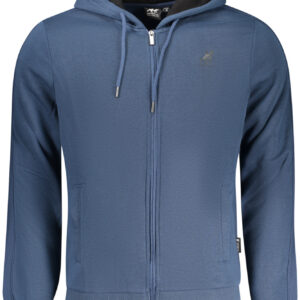 U.S. GRAND FELPA CON ZIP UOMO BLU