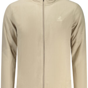 U.S. GRAND FELPA CON ZIP UOMO BEIGE