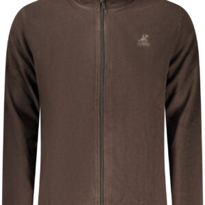 U.S. GRAND FELPA CON ZIP UOMO MARRONE