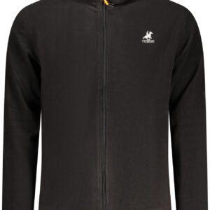 U.S. GRAND FELPA CON ZIP UOMO NERO