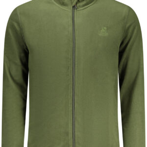 U.S. GRAND FELPA CON ZIP UOMO VERDE