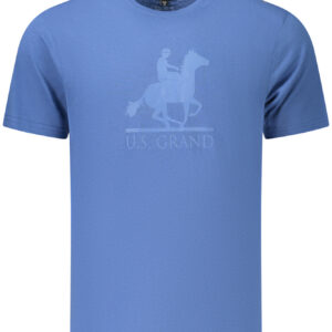 U.S. GRAND T-SHIRT MANICHE CORTE UOMO BLU