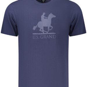 U.S. GRAND T-SHIRT MANICHE CORTE UOMO BLU