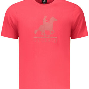 U.S. GRAND T-SHIRT MANICHE CORTE UOMO ROSSO