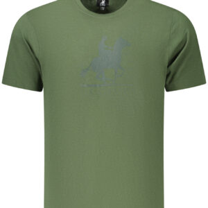 U.S. GRAND T-SHIRT MANICHE CORTE UOMO VERDE