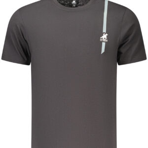 U.S. GRAND T-SHIRT MANICHE CORTE UOMO NERO