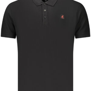 U.S. GRAND POLO MANICHE CORTE UOMO NERO