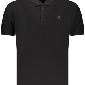 U.S. GRAND POLO MANICHE CORTE UOMO NERO