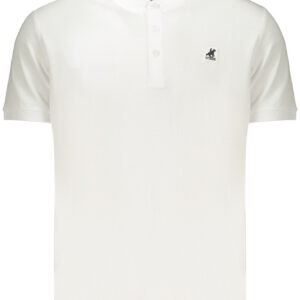 U.S. GRAND POLO MANICHE CORTE UOMO BIANCO