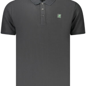 U.S. GRAND POLO MANICHE CORTE UOMO NERO