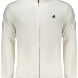 U.S. GRAND FELPA CON ZIP UOMO BIANCO