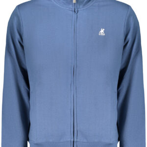 U.S. GRAND FELPA CON ZIP UOMO BLU