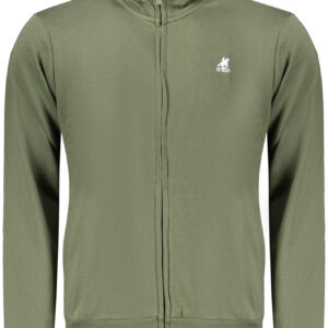 U.S. GRAND FELPA CON ZIP UOMO VERDE