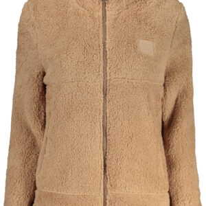 LAURA BIAGIOTTI FELPA CON ZIP DONNA MARRONE