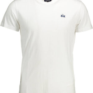 LA MARTINA T-SHIRT MANICHE CORTE UOMO BIANCO