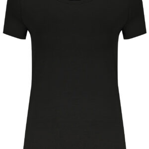 PATRIZIA PEPE T-SHIRT MANICHE CORTE DONNA NERO