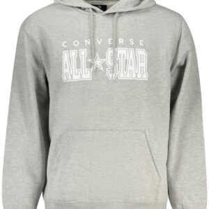 CONVERSE FELPA SENZA ZIP UOMO GRIGIO