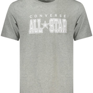 CONVERSE T-SHIRT MANICHE CORTE UOMO GRIGIO