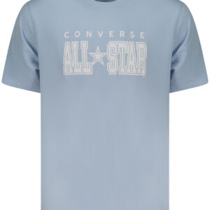 CONVERSE T-SHIRT MANICHE CORTE UOMO AZZURRO