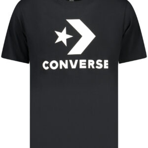 CONVERSE T-SHIRT MANICHE CORTE UOMO NERO